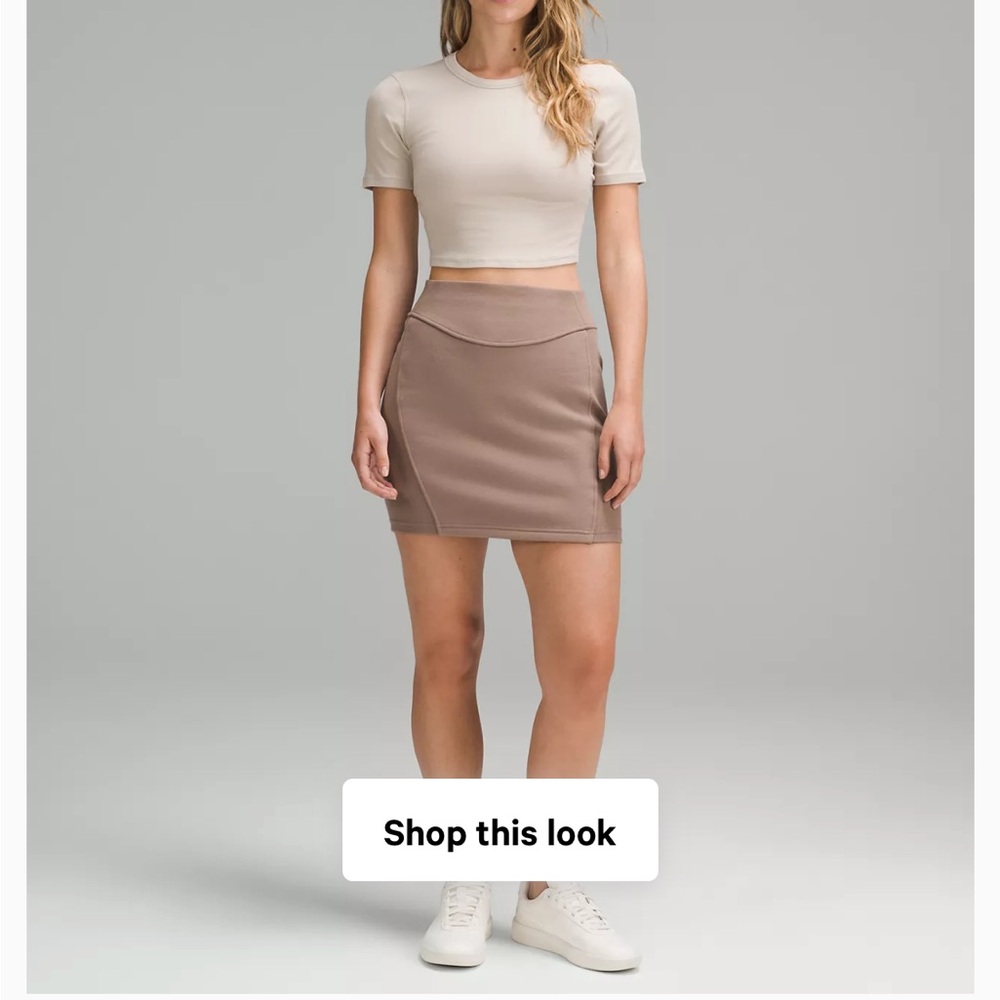 LULULEMON HIGH-RISE MINI SKIRT